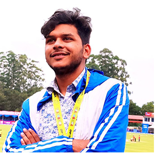 Successful student from Broadway Infosys Mr. Najbudin Alam