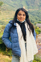 Successful student from Broadway Infosys Ms. Binu Manandhar