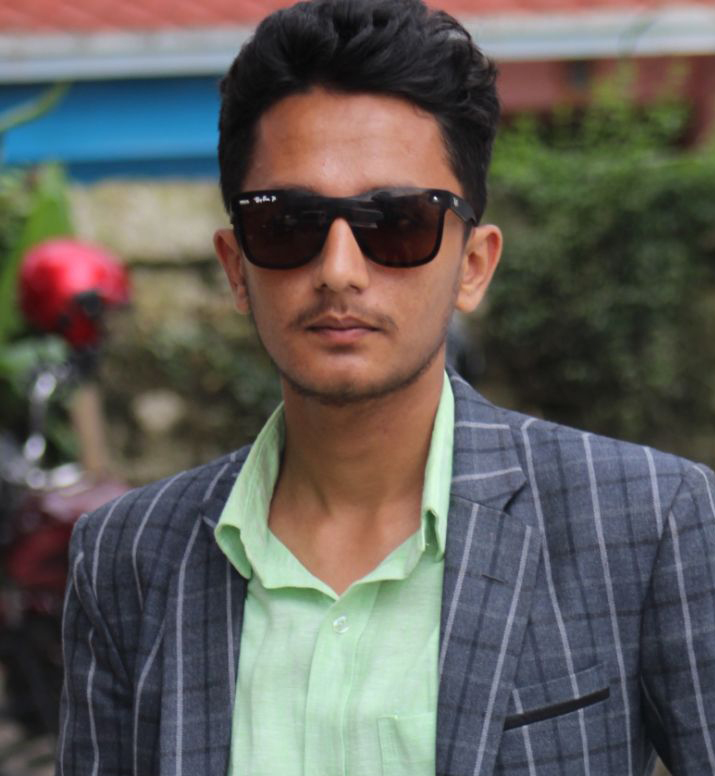 Successful student from Broadway Infosys Mr. Sangharsha Pyakurel