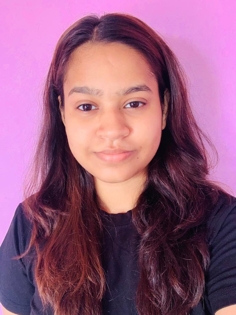 Successful student from Broadway Infosys Miss. Shikha Sah