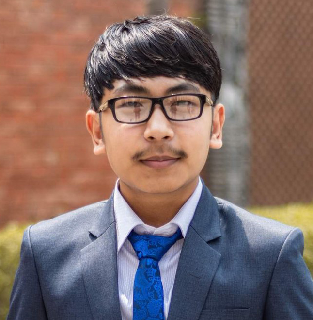 Successful student from Broadway Infosys Mr. Manish Kumar Tamang