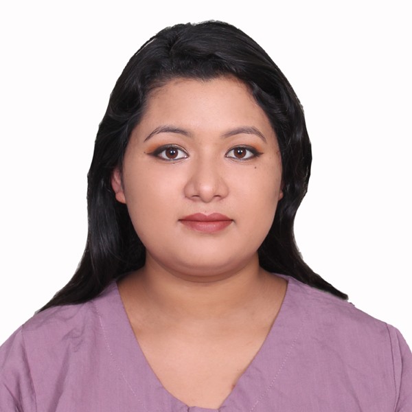 Successful student from Broadway Infosys Ms, Roji Awal