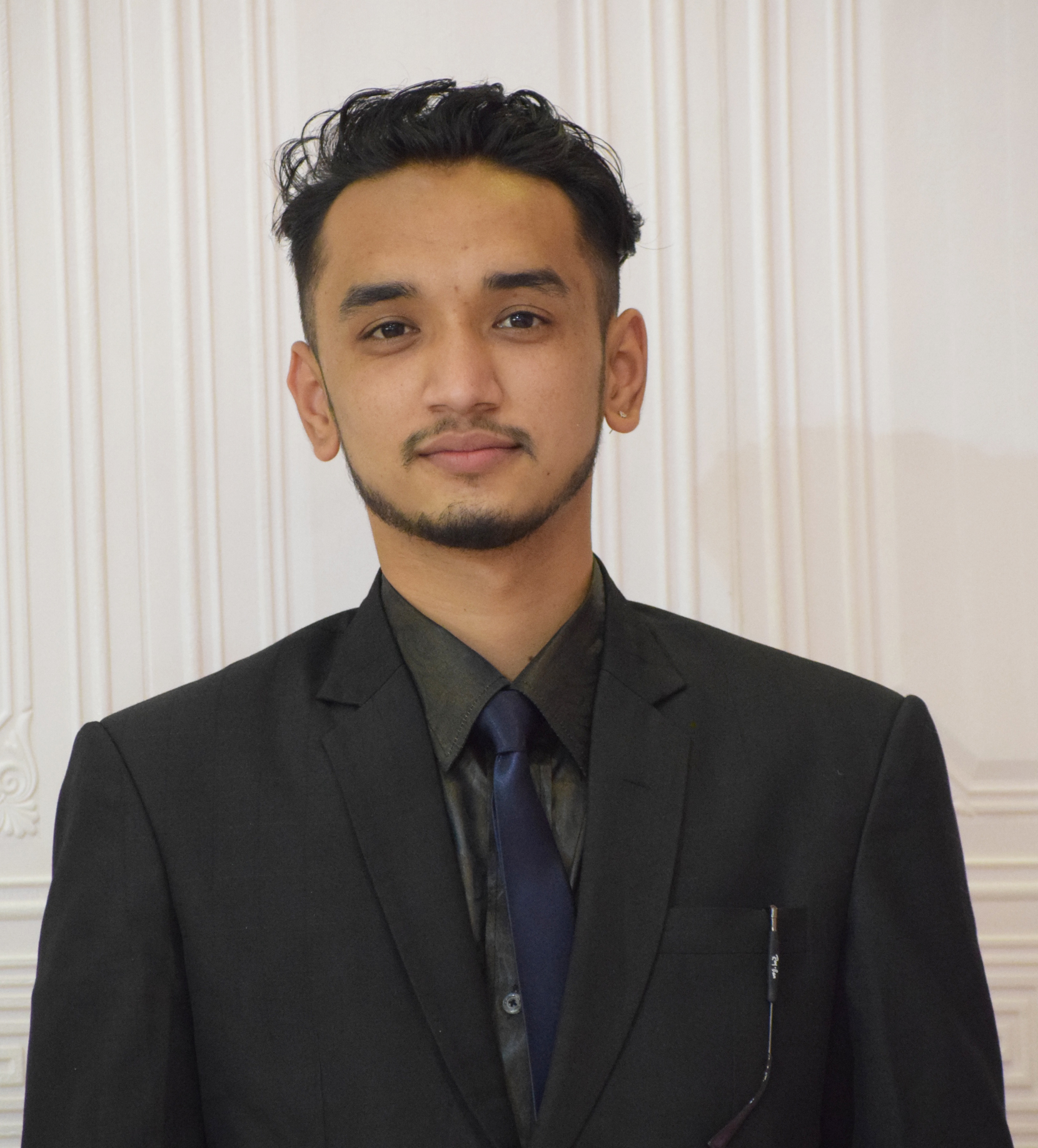 Successful student from Broadway Infosys Mr. ⁨Subodh Poudel