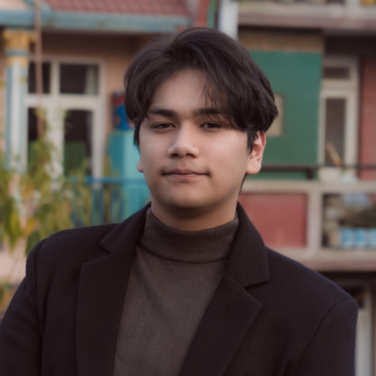 Successful student from Broadway Infosys Mr. ⁨Bibek Shakya
