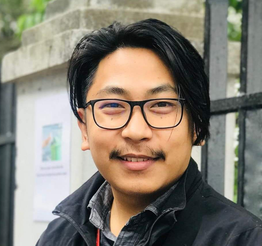 Successful student from Broadway Infosys Mr. ⁨Manish Kumar Tamang