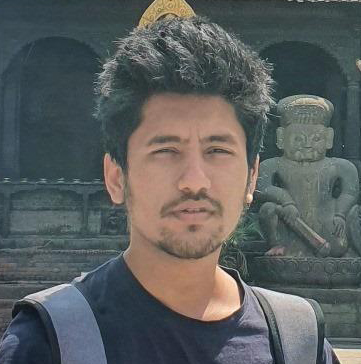 Successful student from Broadway Infosys Mr. ⁨Saujan Neupane