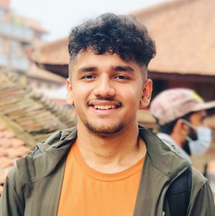 Successful student from Broadway Infosys Mr. ⁨Anish Upadhyay