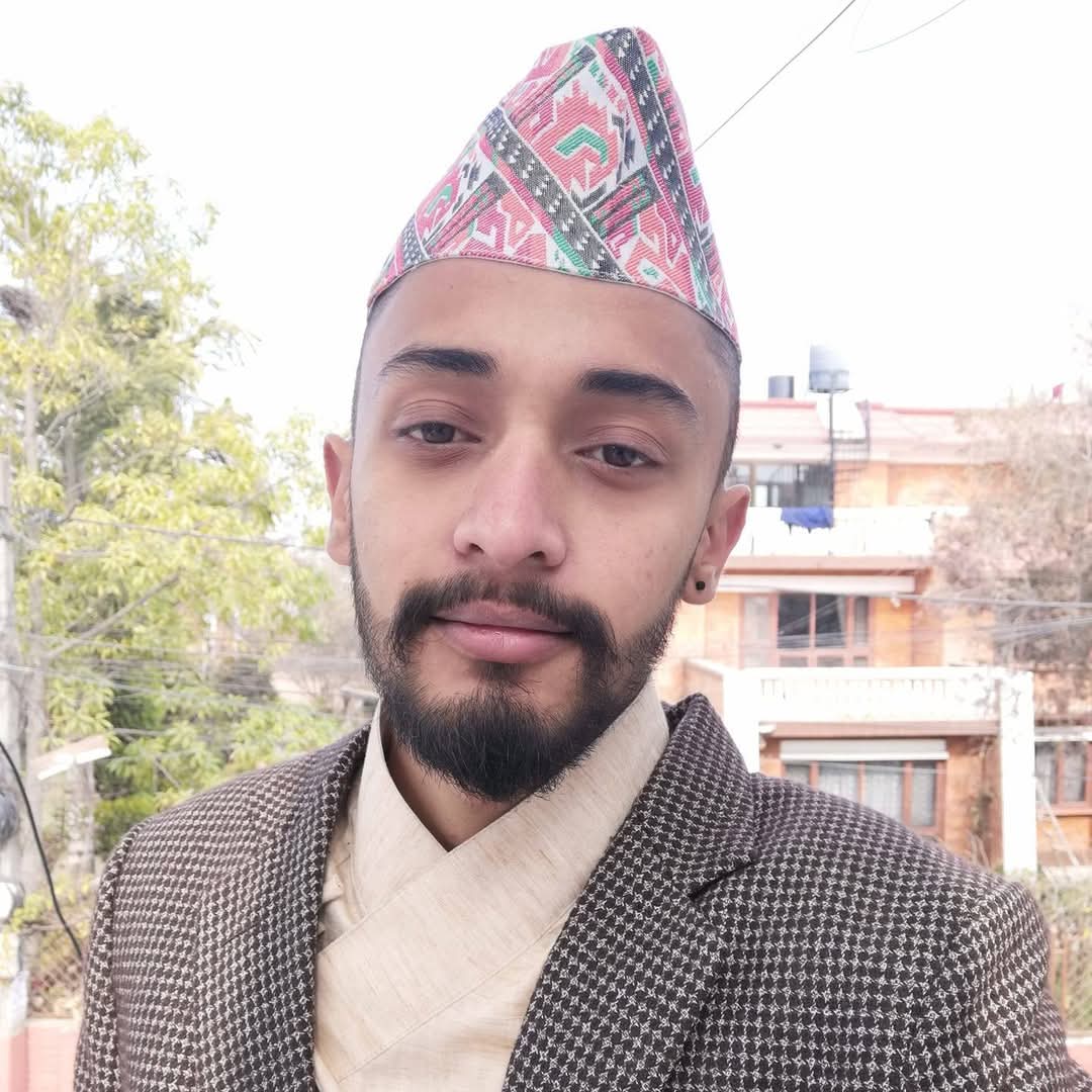 Successful student from Broadway Infosys Mr. Arjan Rayamajhi